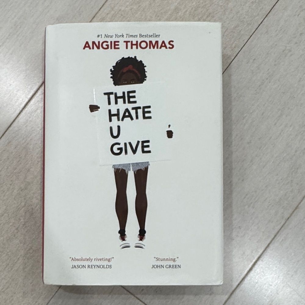 The Hate U Give Book by Angie Thomas
